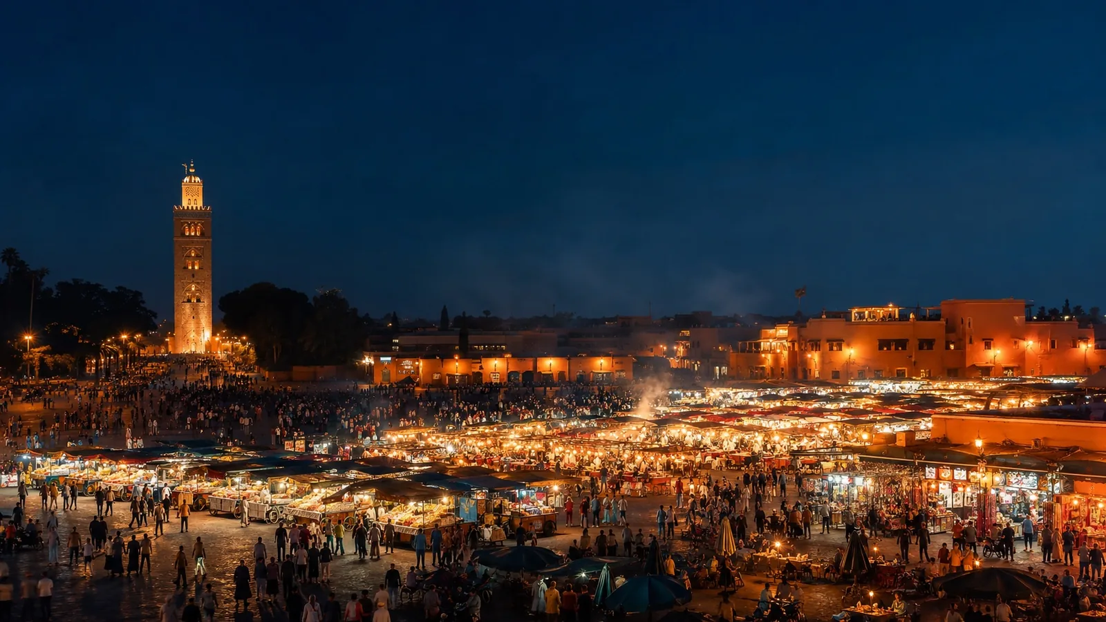 Marrakech by night